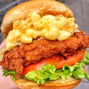 Macaroni Chicken Burger