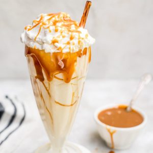 Salted Caramel With Ice Cream