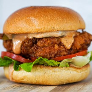 Special Cc Fried Chicken Burger
