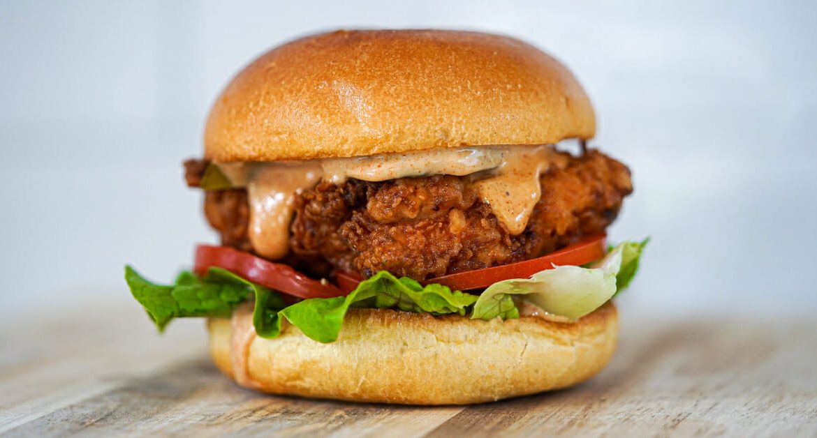 Special CC Fried Chicken Burger